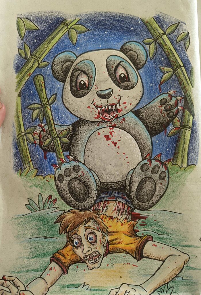 un panda