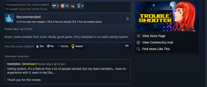 Steam commentaire