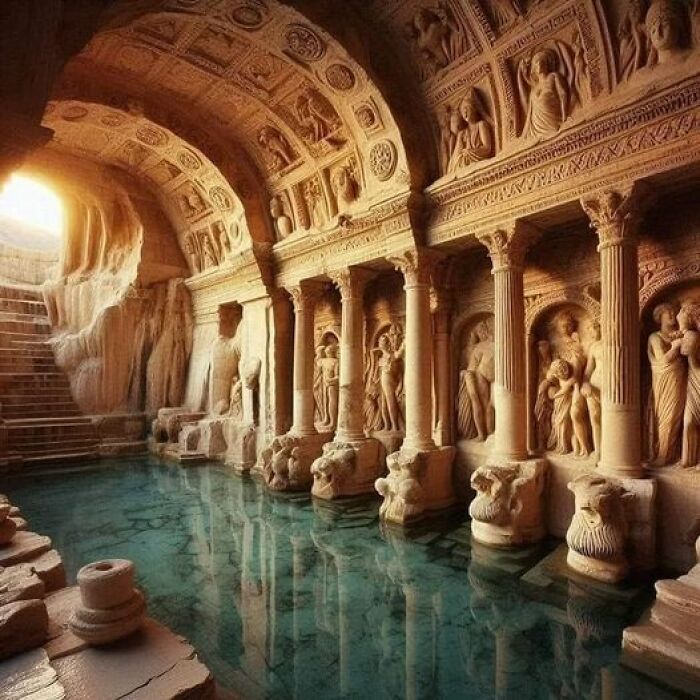 La piscine de Cléopâtre