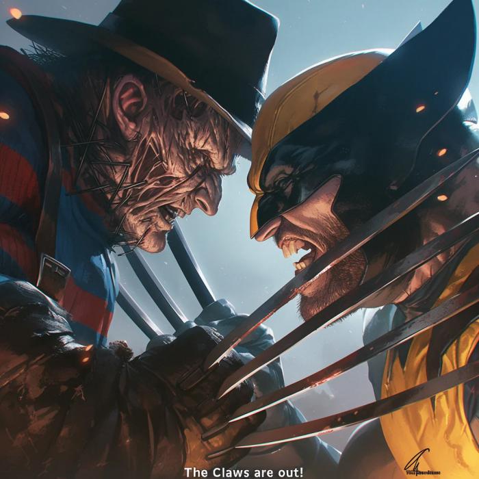 Wolverine vs Freddy Krueger