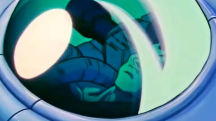 dragon ball android 16 sleeping in doctor gero laboratory