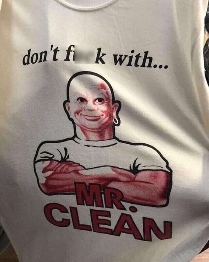 un tshirt pour mr propre