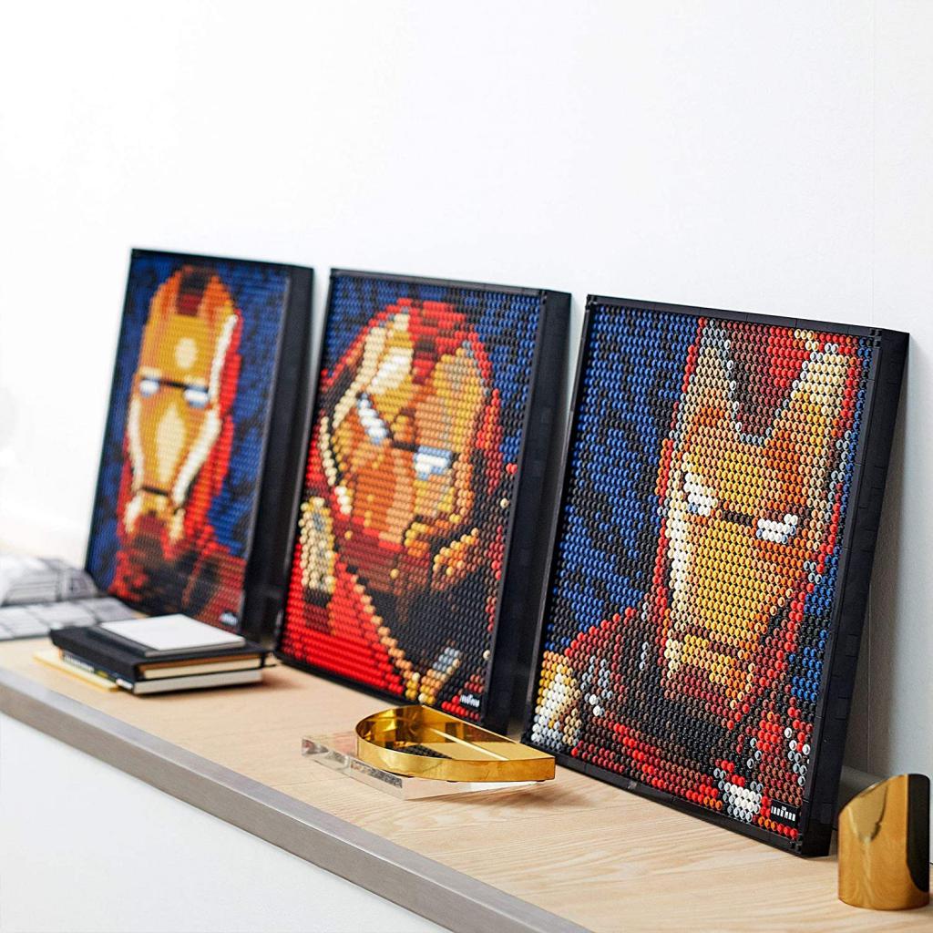 Le set LEGO ART Iron Man de Marvel Studios profite de 32% de réduction