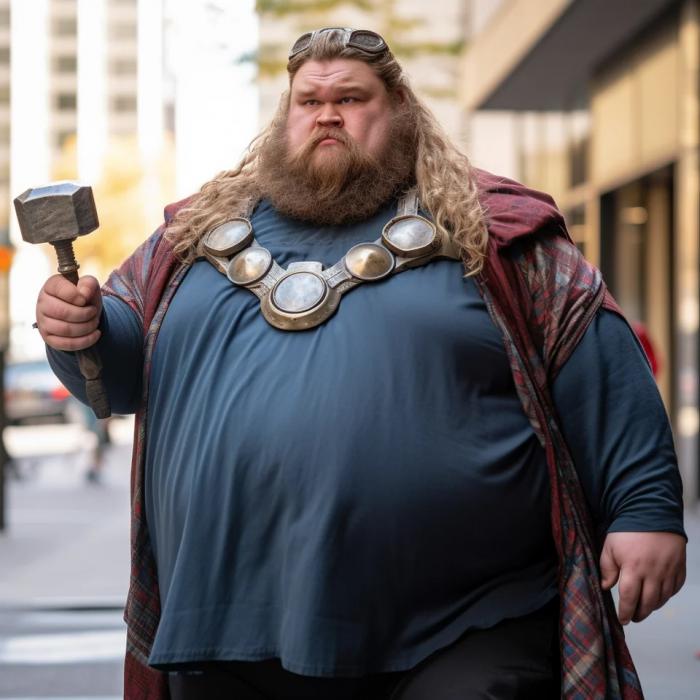Thor en version obèse