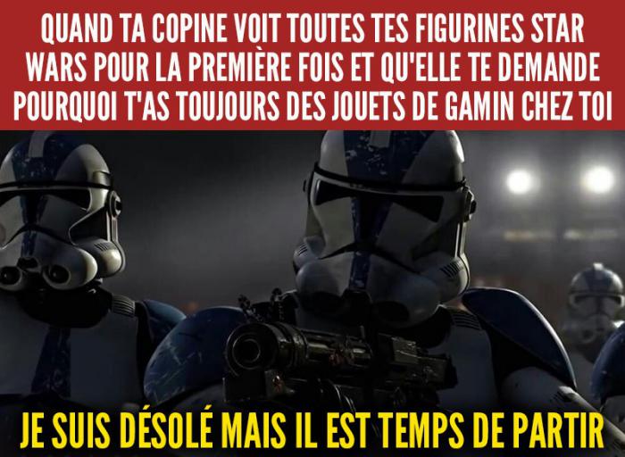 Des Stormtroopers de la saga Star Wars
