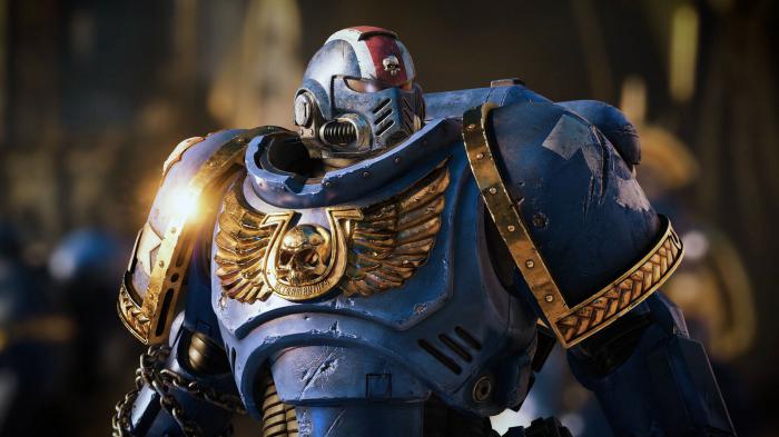 Un Space Marine de Warhammer 40K