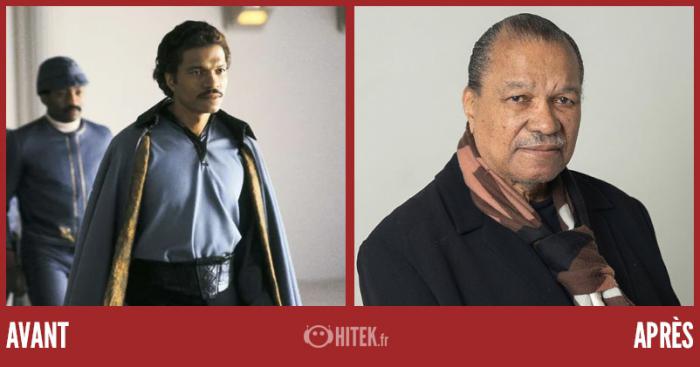 avant après star wars trilogie originale 2024 billy dee williams