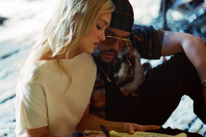 Jocelyn et Tedros, interprétés par Lily-Rose Depp et The Weeknd, dans la série HBO The Idol.