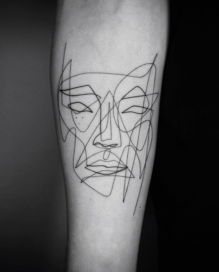 tatouage masque