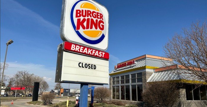 burger king closed