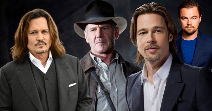 Johnny Depp, Harrison Ford, Brad Pitt et Leonardo DiCaprio