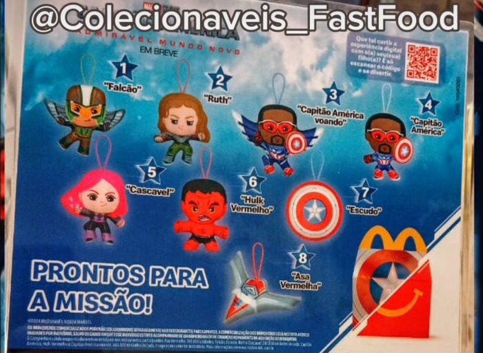 Captain America: Brave New World happy meal