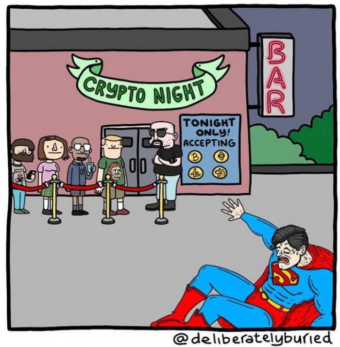 superman contre la crypto night