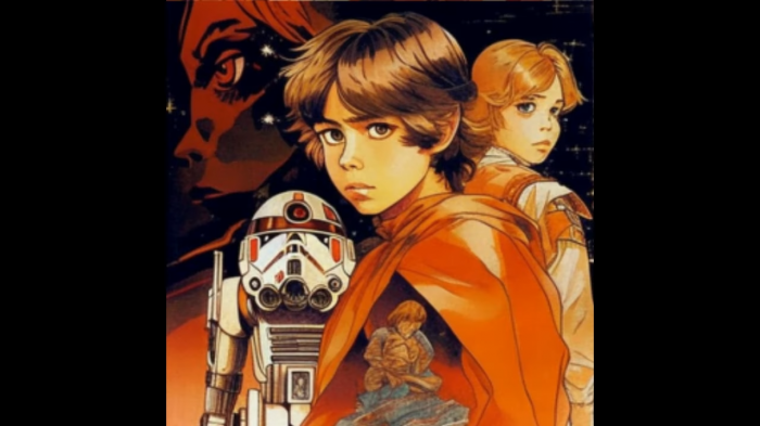 Star Wars imaginé comme un anime des années 80