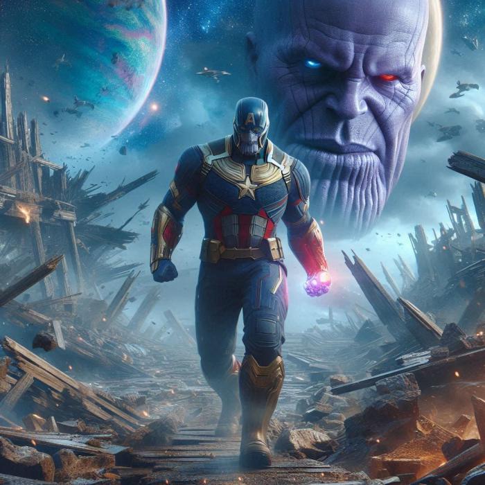 Thanos/Captain America