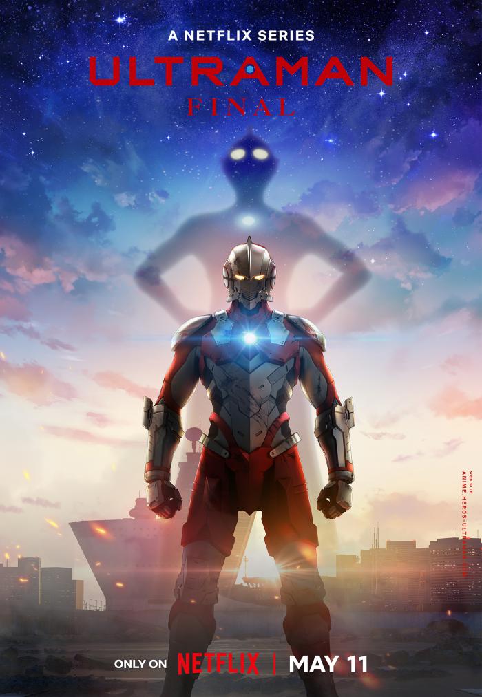 Affiche de la série animée Netflix Ultraman