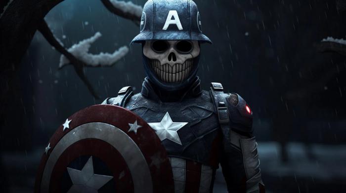 Captain America à la sauce Tim Burton 
