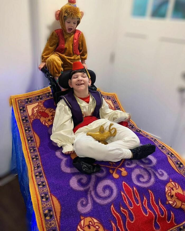 costume halloween handicap aladdin