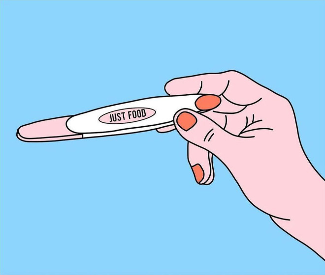 un test de grossesse