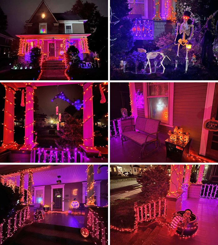 déco maisons halloween 