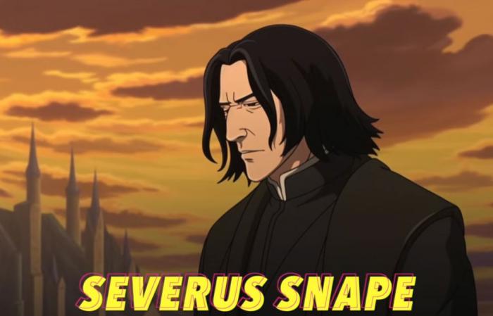 Severus Rogue en version anime