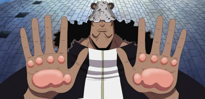 Kuma est le principal vilain de cet arc narratif de One Piece.