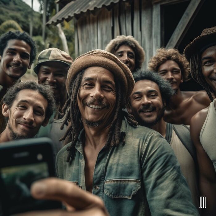 Selfie de Bob Marley