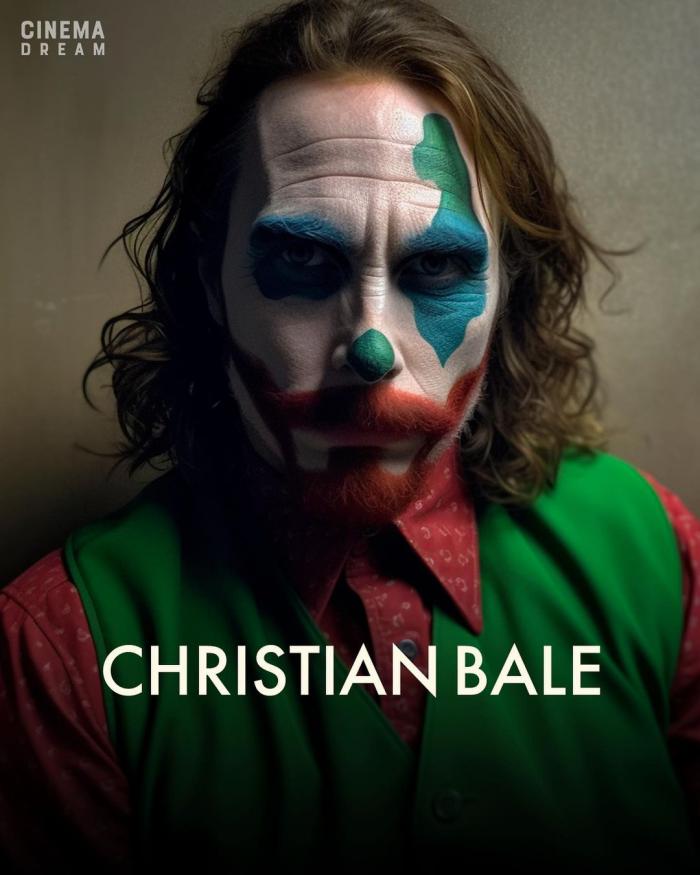 Christian Bale en Joker