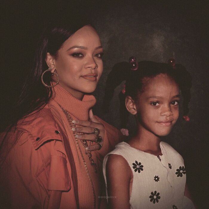 photomontage de Rihanna