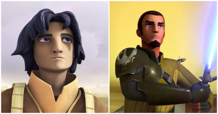 Ezra Bridger et Kanan Jarrus