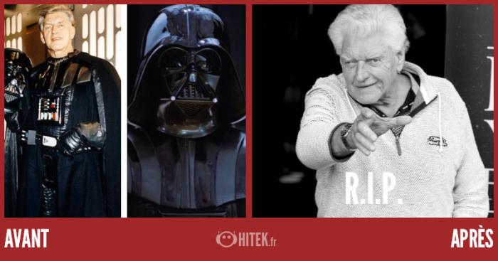 avant après star wars trilogie originale 2024 david prowse