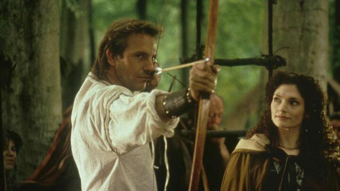 Robin des Bois joué par Kevin Costner.
