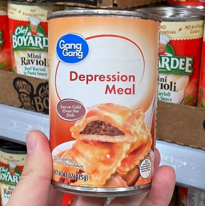 le repas de la dépression