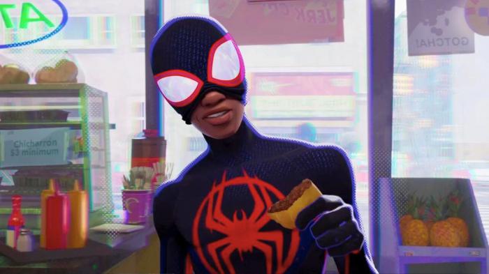 Miles Morales dans Spider-Man Across the Spider-Verse