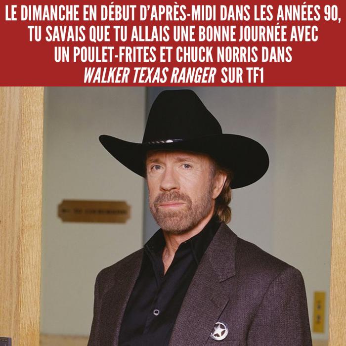 Chuck Norris alias Walker Texas Ranger