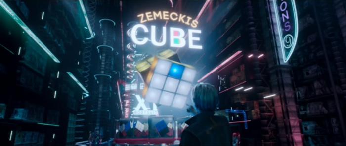 Le Zemeckis Cube dans Ready Player One