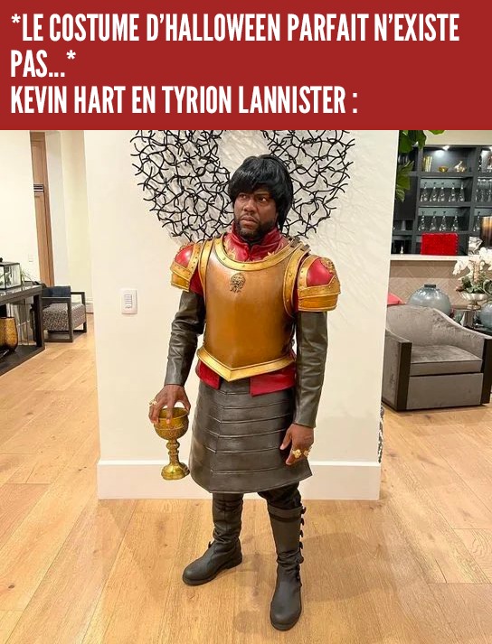 Kevin Hart en Tyrion Lannister (Game of Thrones)