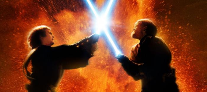 Star Wars La Revanche des Sith Sabre laser télescopique d'Anakin Skywalker  