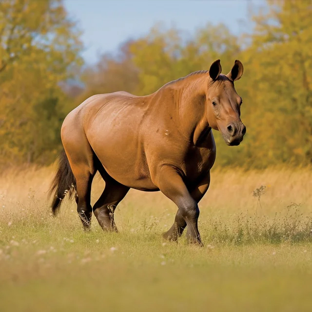 Cheval Rhinocéros