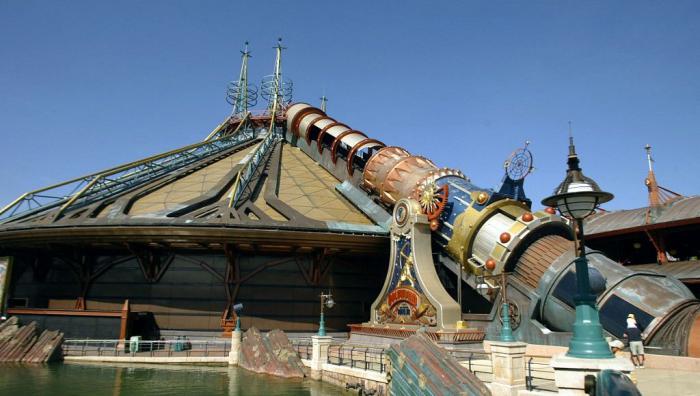 Space Mountain à Disneyland Paris