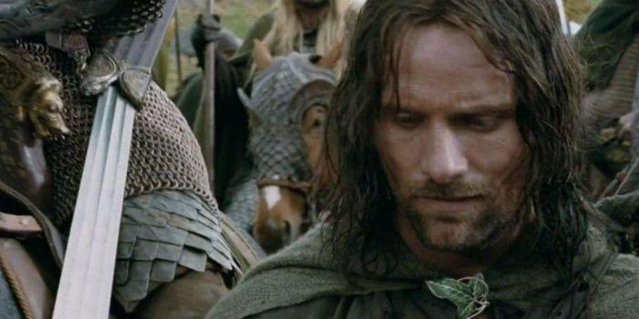 Aragorn à côté d
