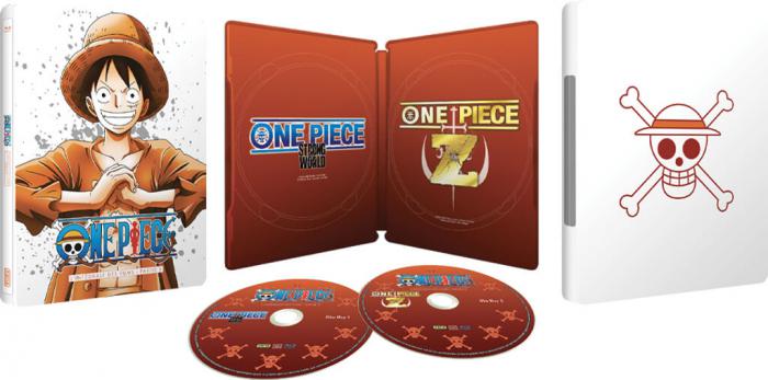 One piece films - coffret 3 - edition limitée steelbook - Blu-ray
