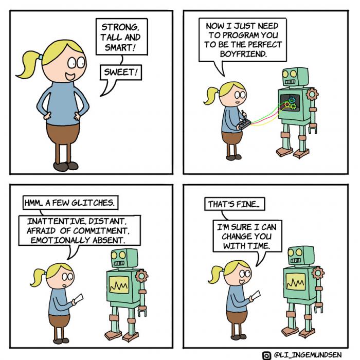BD avec un robot