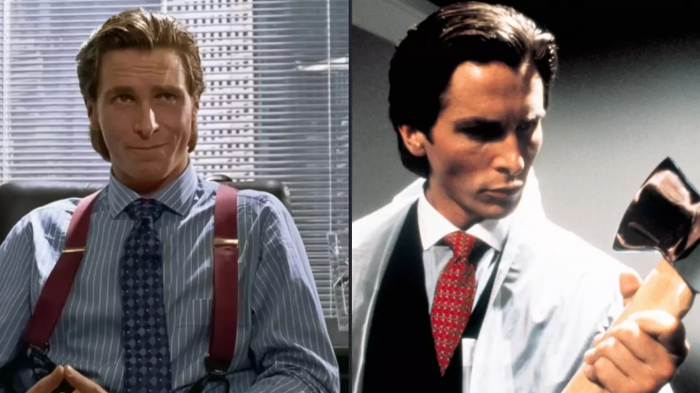 Christian Bale en Patrick Bateman