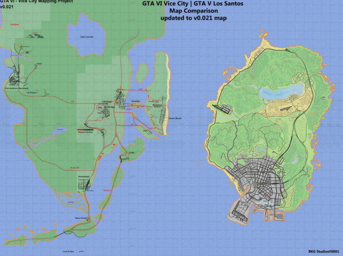 Map GTA 6