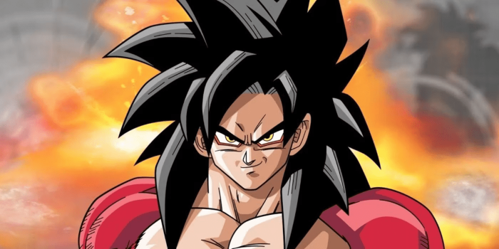 Goku en Super Saiyan 4 dans Dragon Ball GT