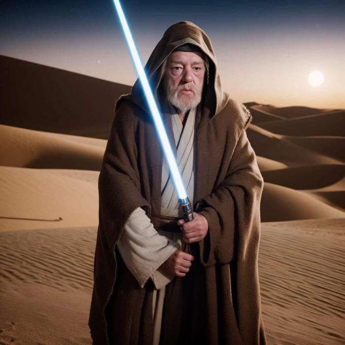 Michael Gambon en Obi-wan Kenobi