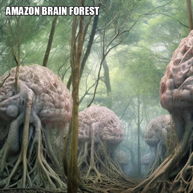 The Amazon Brain Forest (Forêt amazonienne)