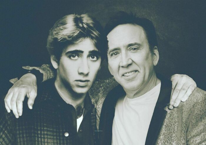 photomontage de Nicolas Cage