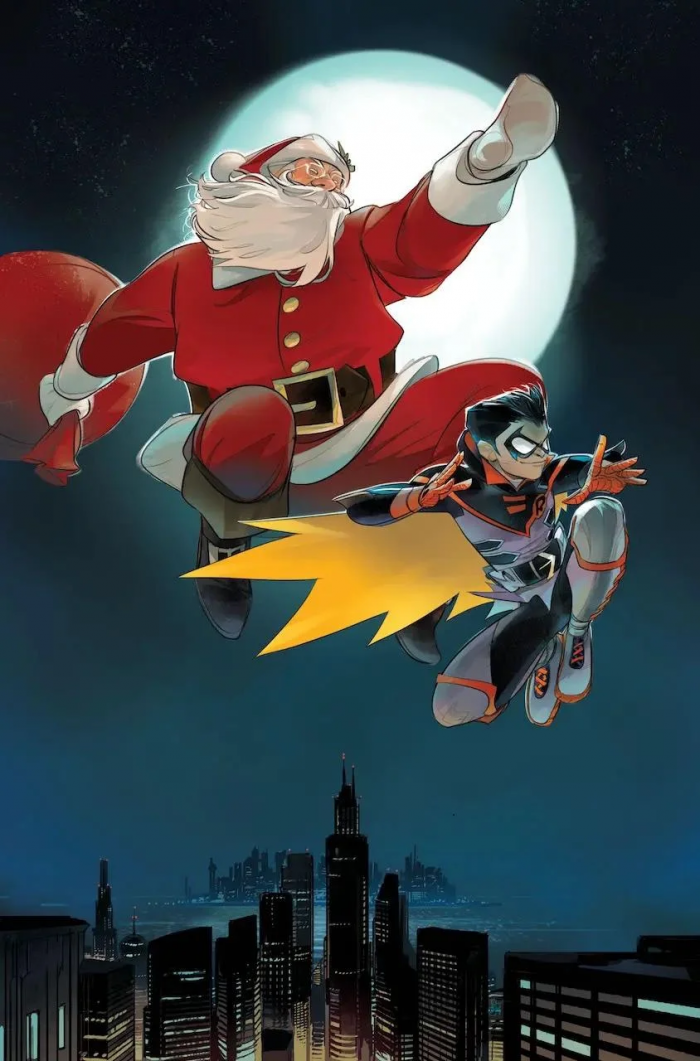 Batman -  Santa Claus : Silent Knight par Otto Schmidt